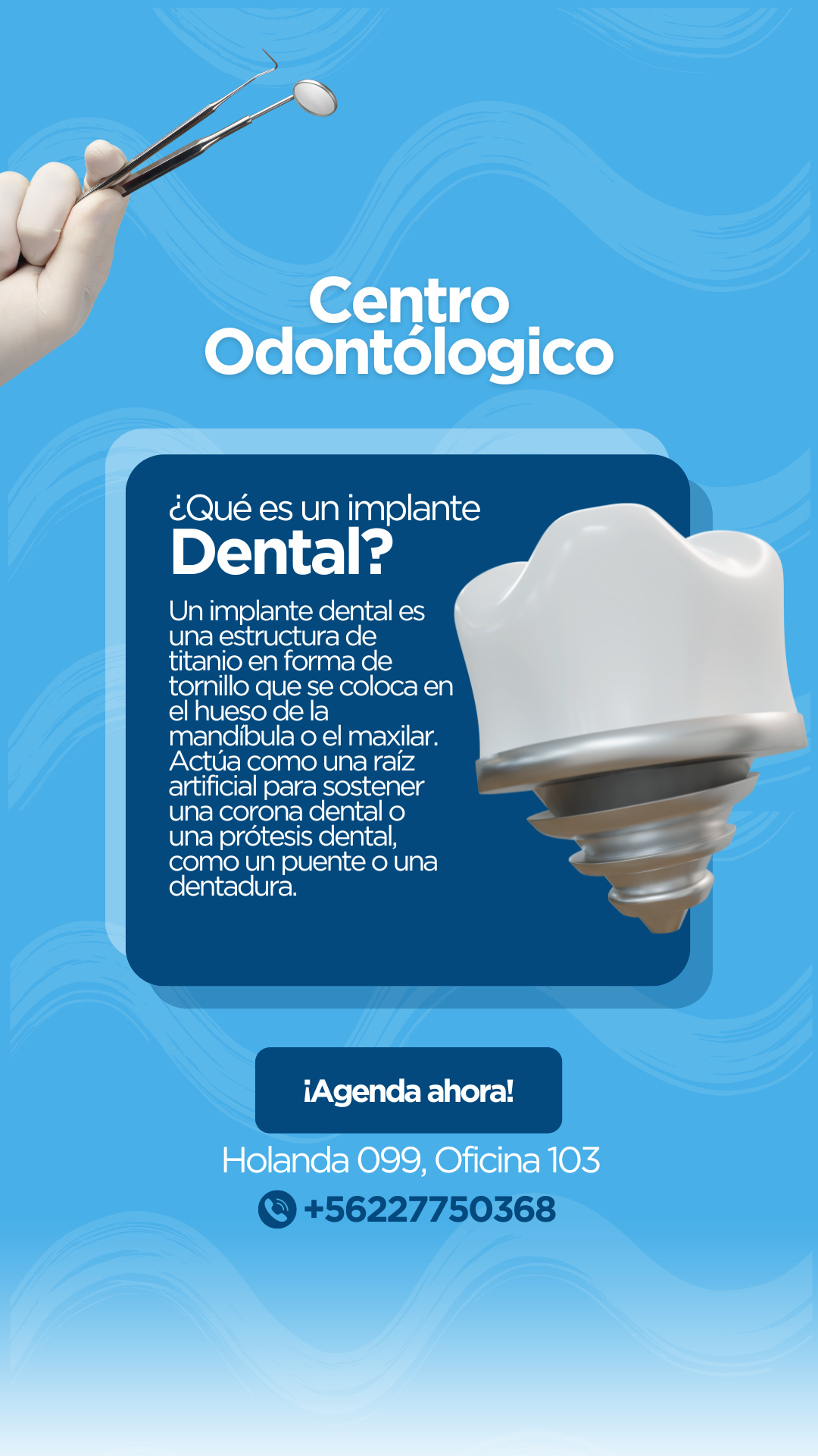 Imagen vertical de la clínica