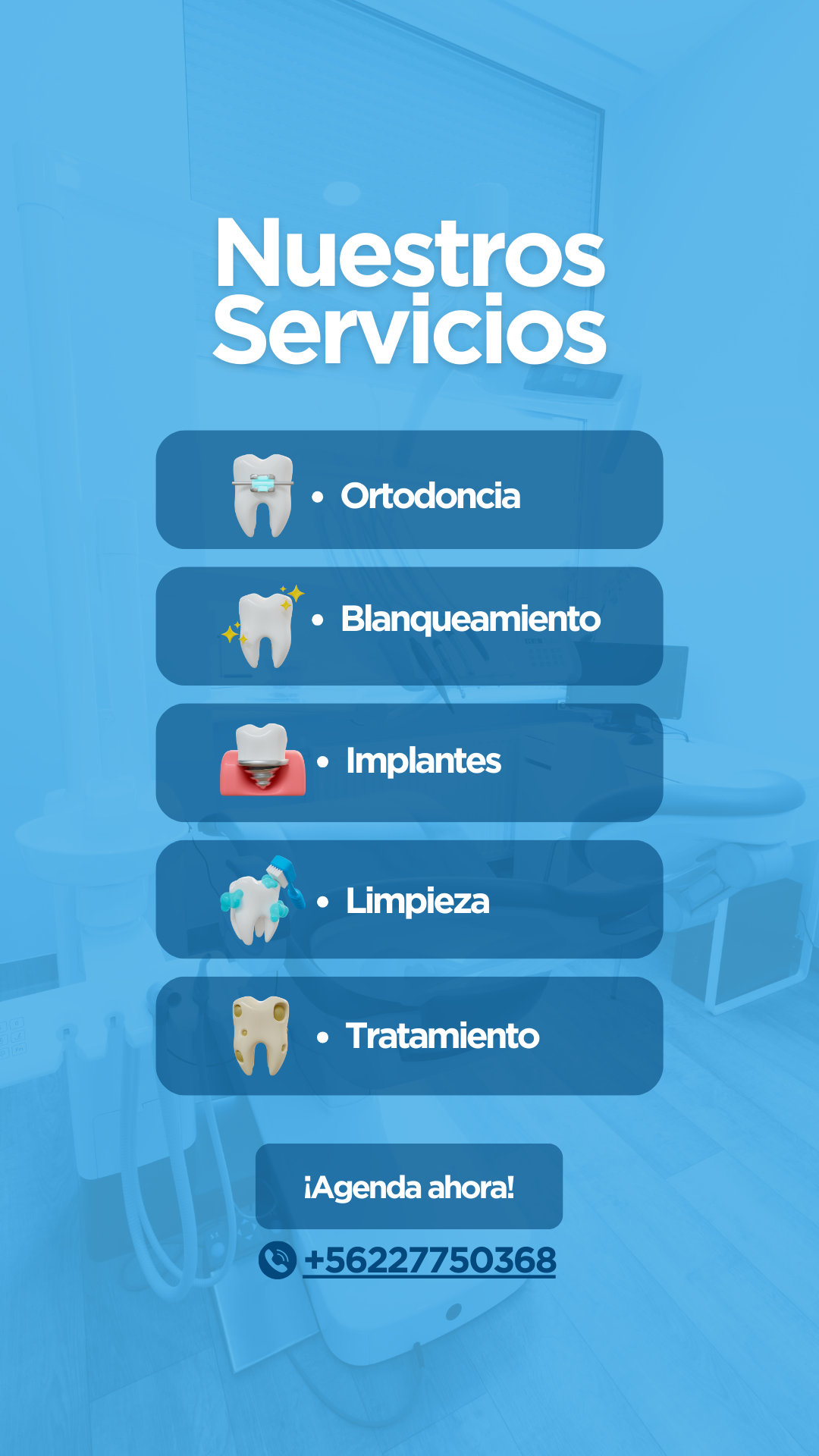 Imagen vertical de la clínica